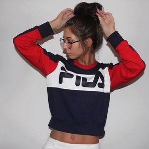 Fila Sweater crop top